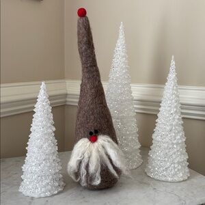 Rare Garnet Hill Felt Gnome